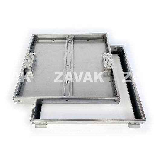 Nắp bể ngầm inox MHI-50 / KT 50x50cm, trong nhà, tải 300kg - Ảnh 4