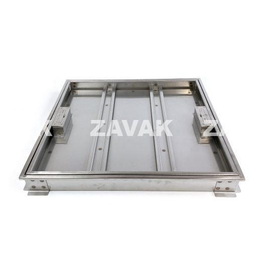 Nắp bể ngầm inox MHI-75 / KT 75x75cm, trong nhà, tải 250kg - Ảnh 4